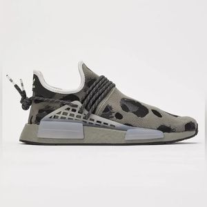 adidas | Shoes | Adidas Nmd Human Race X Pharrell Animal Cheetah Print Grey  Id531 | Poshmark